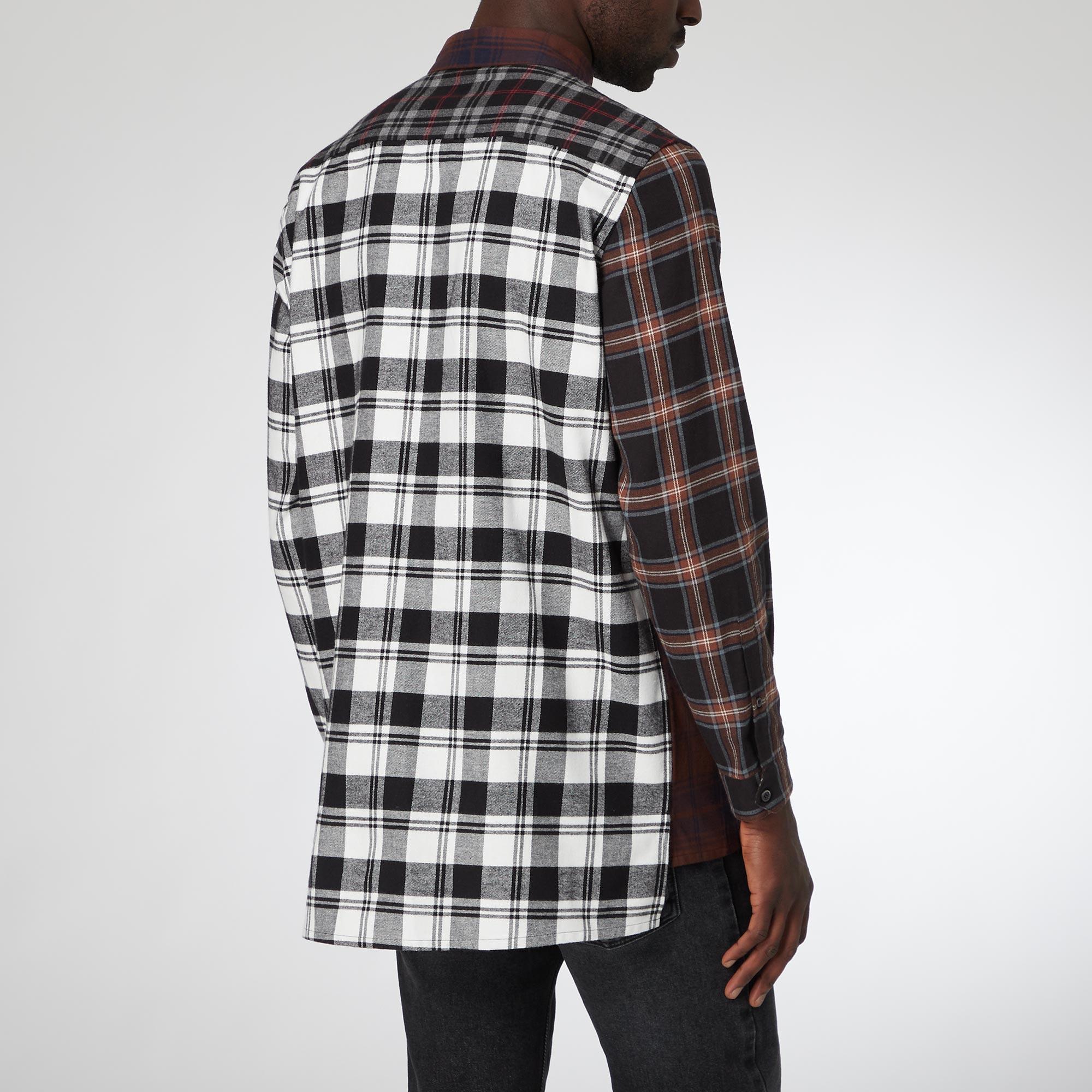 Patchwork Checked Shirt